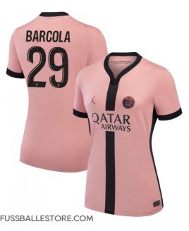 Günstige Paris Saint-Germain Bradley Barcola #29 3rd trikot Damen 2024-25 Kurzarm